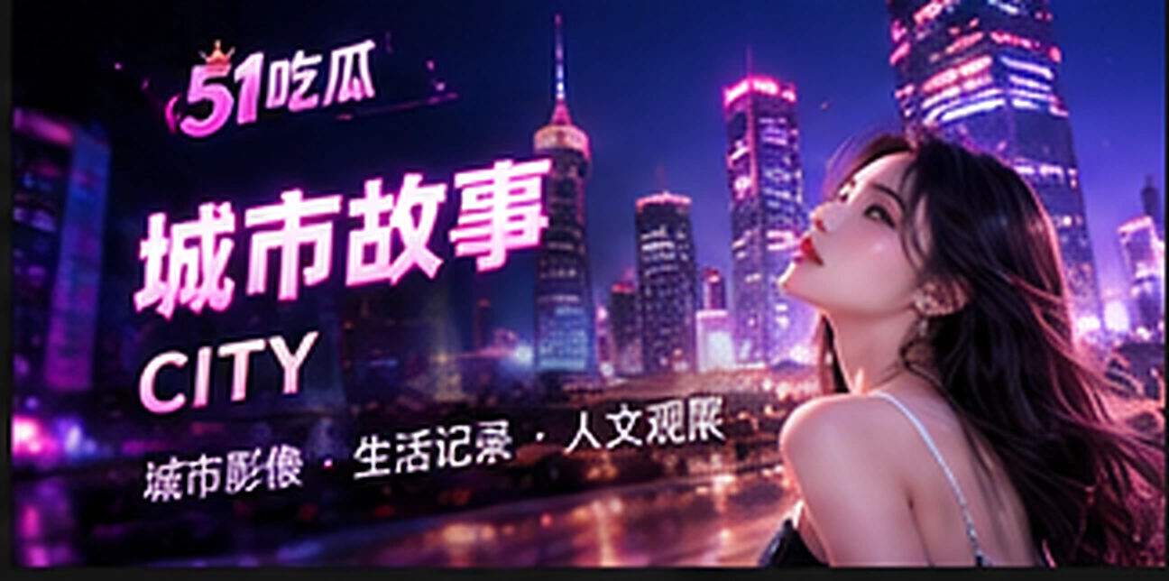 城市夜景与网络文化视觉